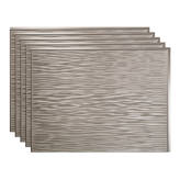 Fasäde Quilted Vinyl Backsplash Panel - Gloss White, 18x24 Inch (5 Pack) - Peel & Stick Kitchen Wall Tile